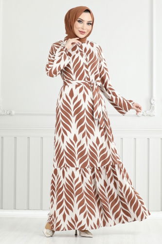 MRV O.Z.R. - Dress 827OZR1047-M Tan