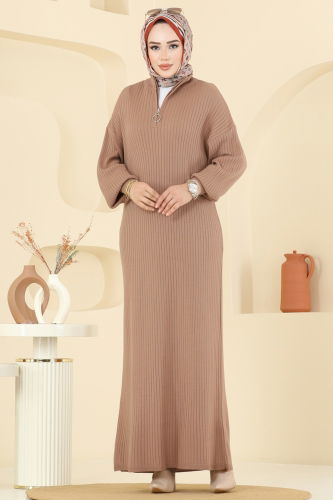 K.L. - Dress 8341KL398 Biscuit