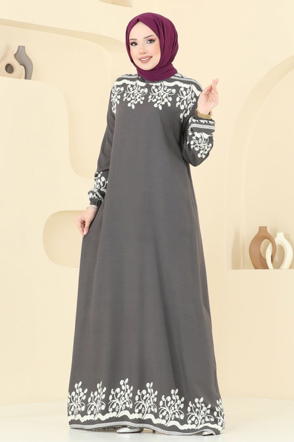 Modaselvim Dress Dress 837OZN1046 Anthracite