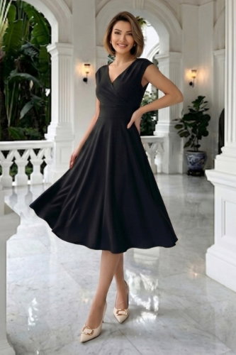 J.N.T. - Dress 8585JNT1202 Black