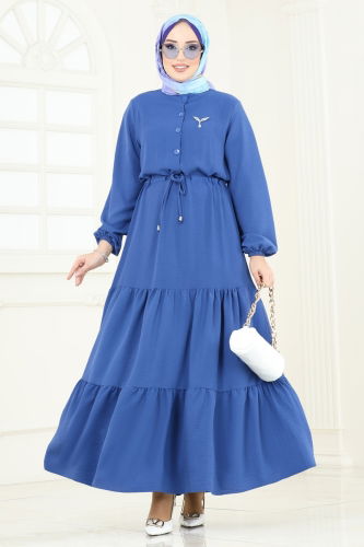 M.P. - Dress 870MP806 Indigo