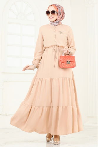 M.P. - Dress 870MP806 Stone