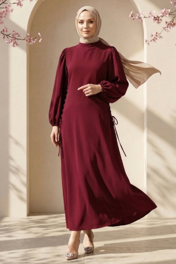 Modaselvim الفساتين الفستان خمري 883ART1138
