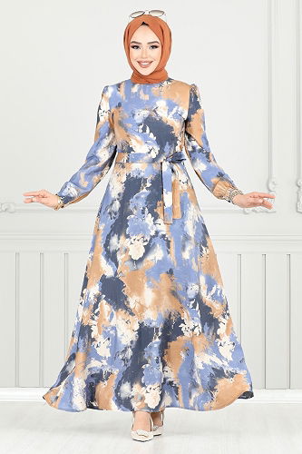 moda selvim Dress 9035SVL982-M Vision - Thumbnail