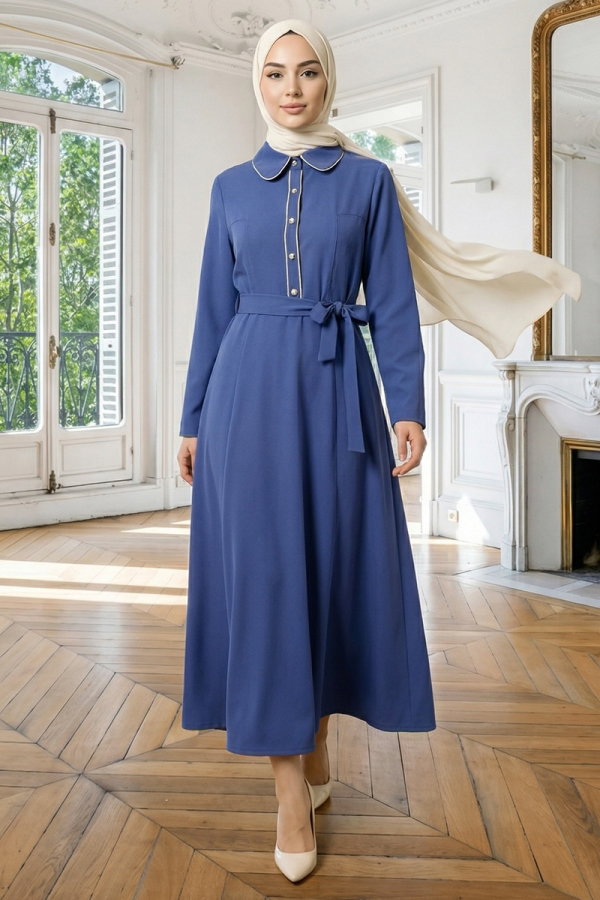 Modaselvim A FEAST OF DEALS Dress 9221PL940-M Indigo