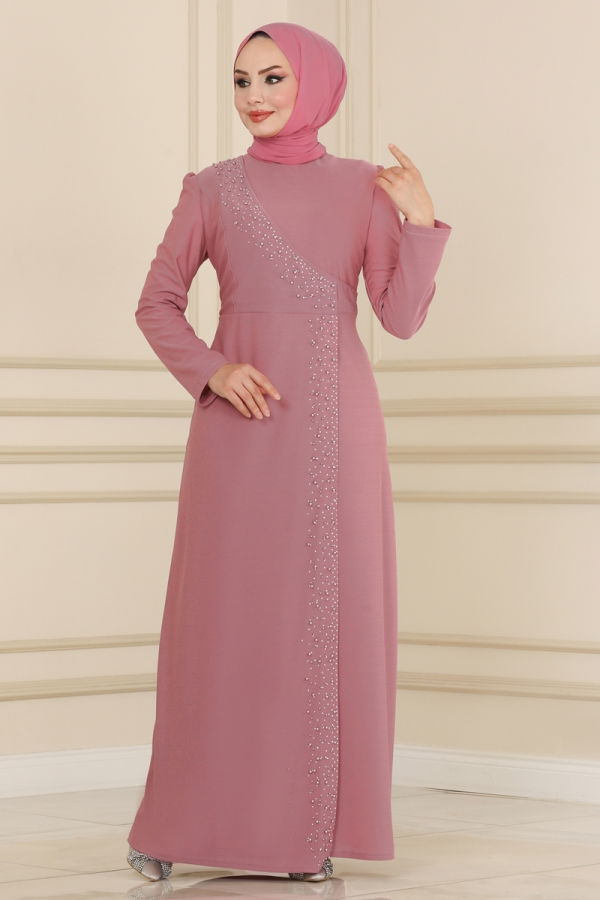 Dress ASM2459 Rose Dried - 1