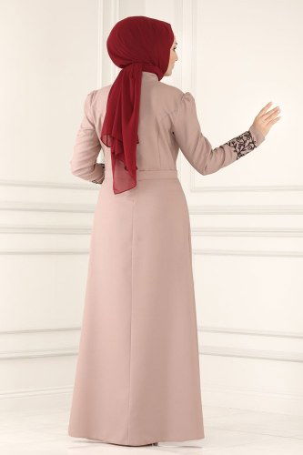 moda selvim Dress ASM2484 Vision - Thumbnail