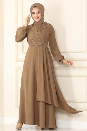 moda selvim Dress ASM2551 Dark Vision - Thumbnail