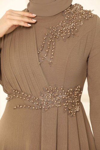 moda selvim Dress ASM2551 Dark Vision - Thumbnail