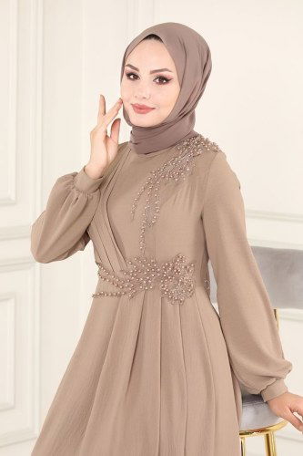 moda selvim ASM2551 فيزيون فستان - Thumbnail
