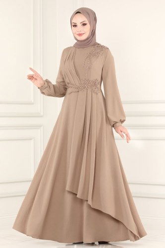 moda selvim ASM2551 فيزيون فستان - Thumbnail