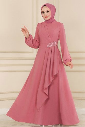A.S.M. - Dress ASM2555 Dried Rose