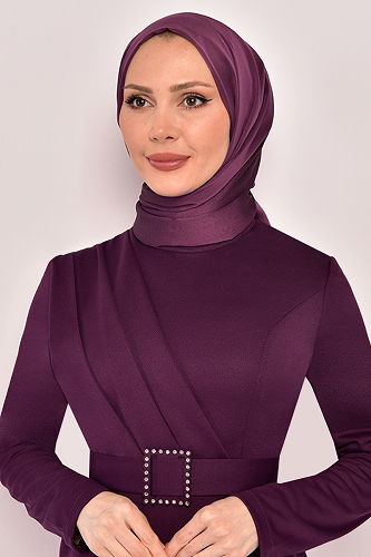 moda selvim الفستان توتي ASM2558-M - Thumbnail