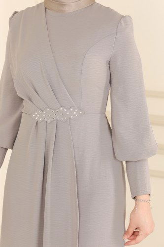 moda selvim ASM2569 فستان - Thumbnail