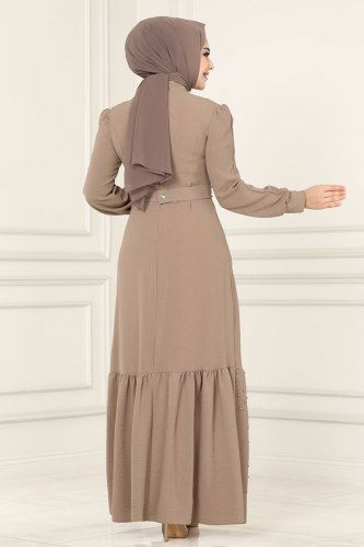 moda selvim Dress ASM2570 Vision - Thumbnail