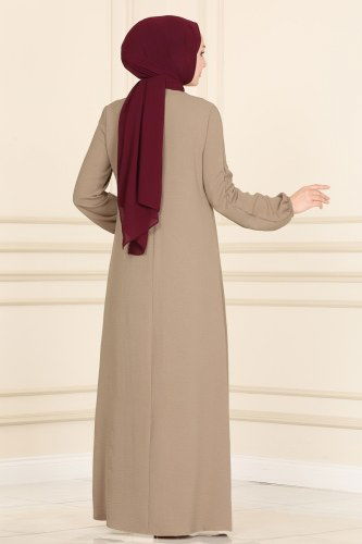 moda selvim ASM2574 فيزيون فستان - Thumbnail