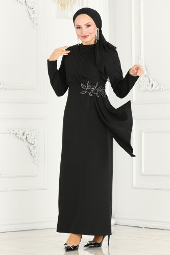 A.S.M. - Dress ASM2580 Black