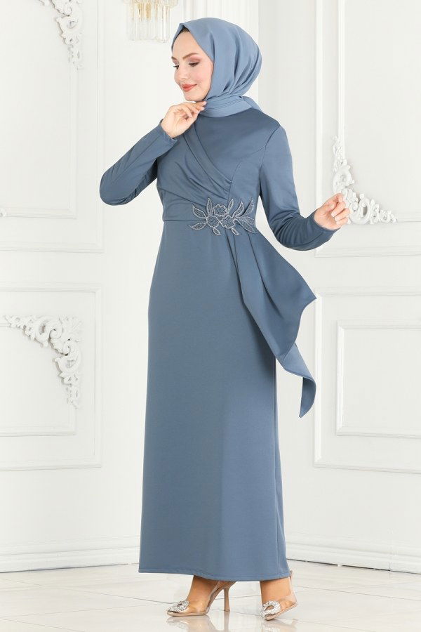 Dress ASM2580 Light Indigo - 2