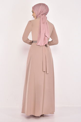 moda selvim Dress ASM2611-M Vision - Thumbnail