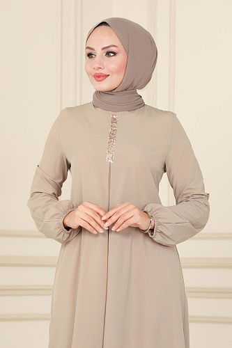 moda selvim Dress ASM2621 Vision - Thumbnail