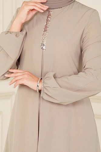 moda selvim Dress ASM2621 Vision - Thumbnail