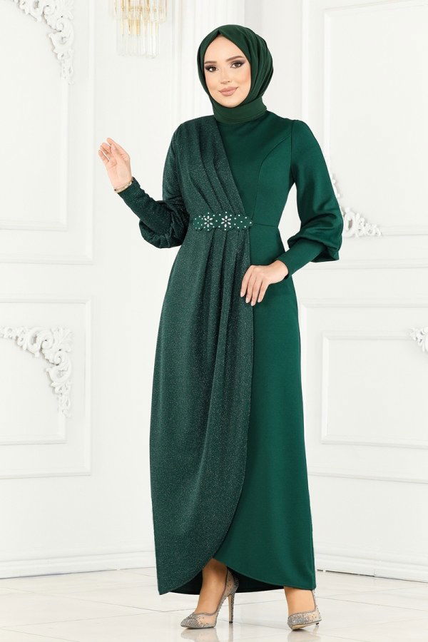 Dress ASM2721 Emerald - 2