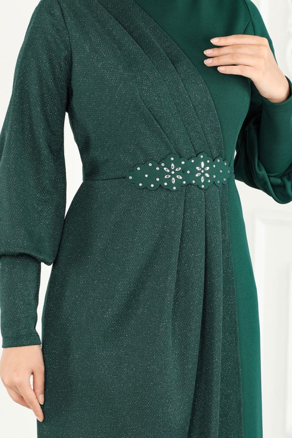 Dress ASM2721 Emerald - 4