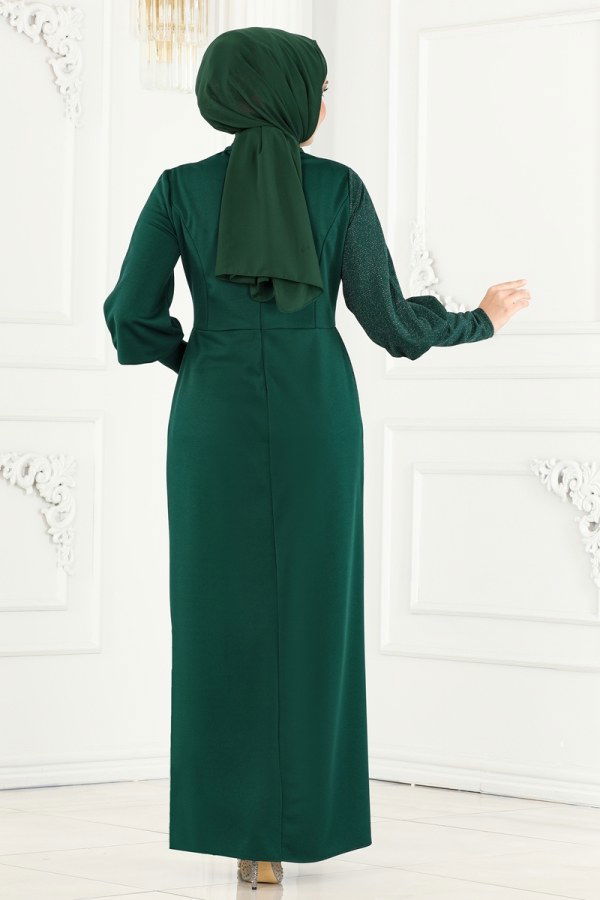 Dress ASM2721 Emerald - 5