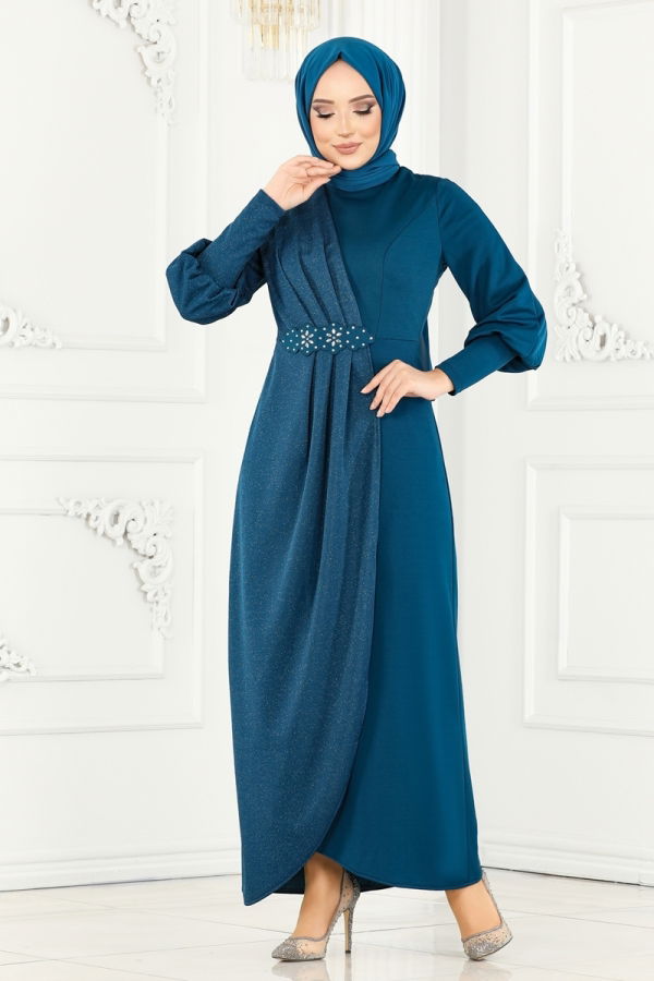 Dress ASM2721 Petroleum - 2