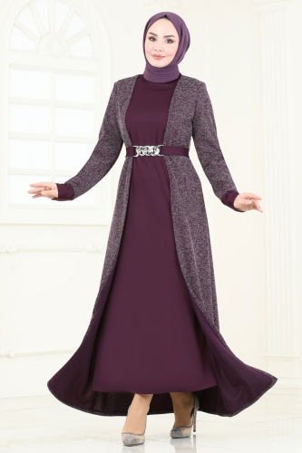 A.S.M. - Dress ASM2785 Damson