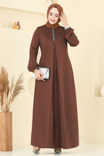 A.S.M. - Dress ASM2824 Brown