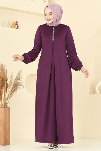 moda selvim الفستان توتي ASM2824 - Thumbnail