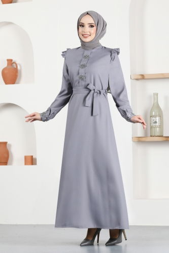 MRV A.S.N. - Dress ASN129-M Gray