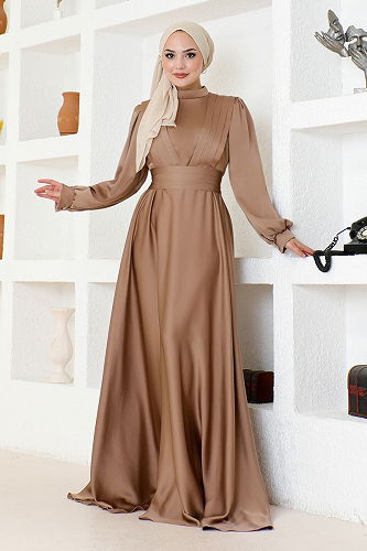 moda selvim Dress END5508-M Vision - Thumbnail