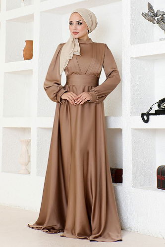 moda selvim Dress END5508-M Vision - Thumbnail