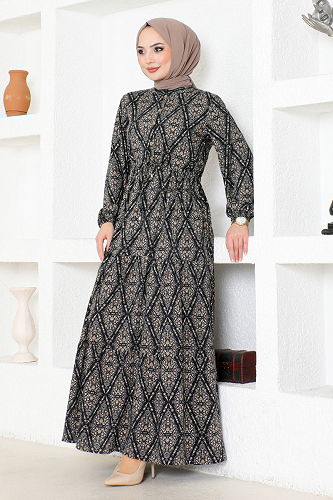 moda selvim DRESS MDP1131-M Black - Thumbnail