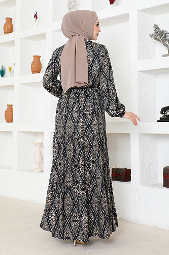 moda selvim DRESS MDP1131-M Black - Thumbnail