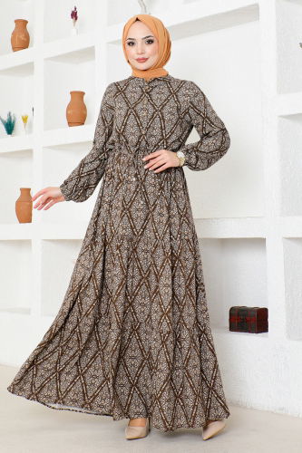 MRV M.D.P. - DRESS MDP1131-M Brown