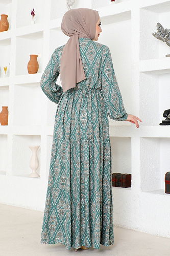 moda selvim DRESS MDP1131-M Mint - Thumbnail