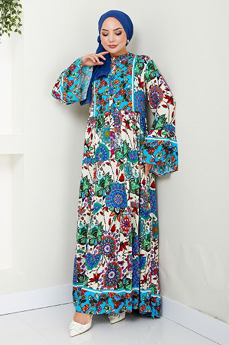 moda selvim DRESS MDP7113-M Blue - Thumbnail