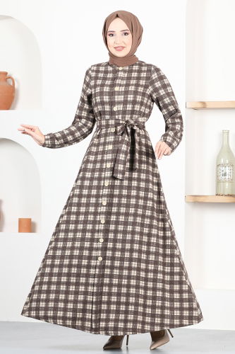 MRV M.S.L. - DRESS MSL1170-M Brown