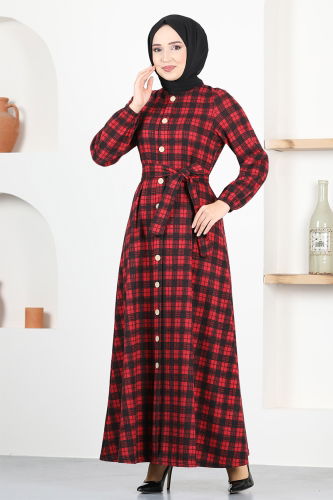 MRV M.S.L. - DRESS MSL1170-M Burgundy
