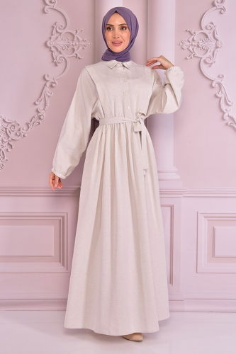 MRV N.E.V. - DRESS NEV14943-M Beige