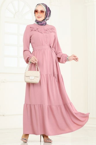 P.L. - Dress PL4006 Light Rose Dried