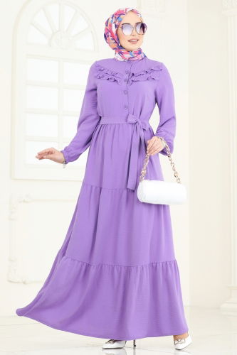 P.L. - Dress PL4006 Lilac