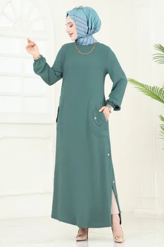 P.L. - Dress PL4346 Dark Mint