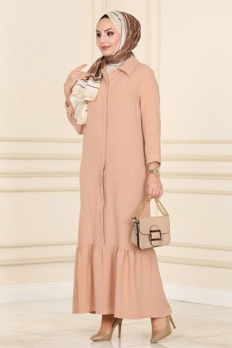 moda selvim Dress PL8066 - Thumbnail