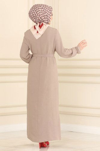 moda selvim Dress PL8079 Vision - Thumbnail