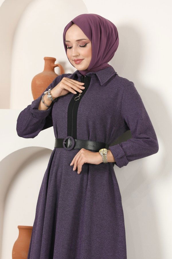 Dress PL9037 Lilac - 4