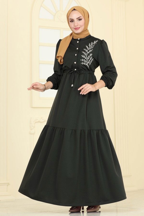 Dress PL9082 Emerald - 2